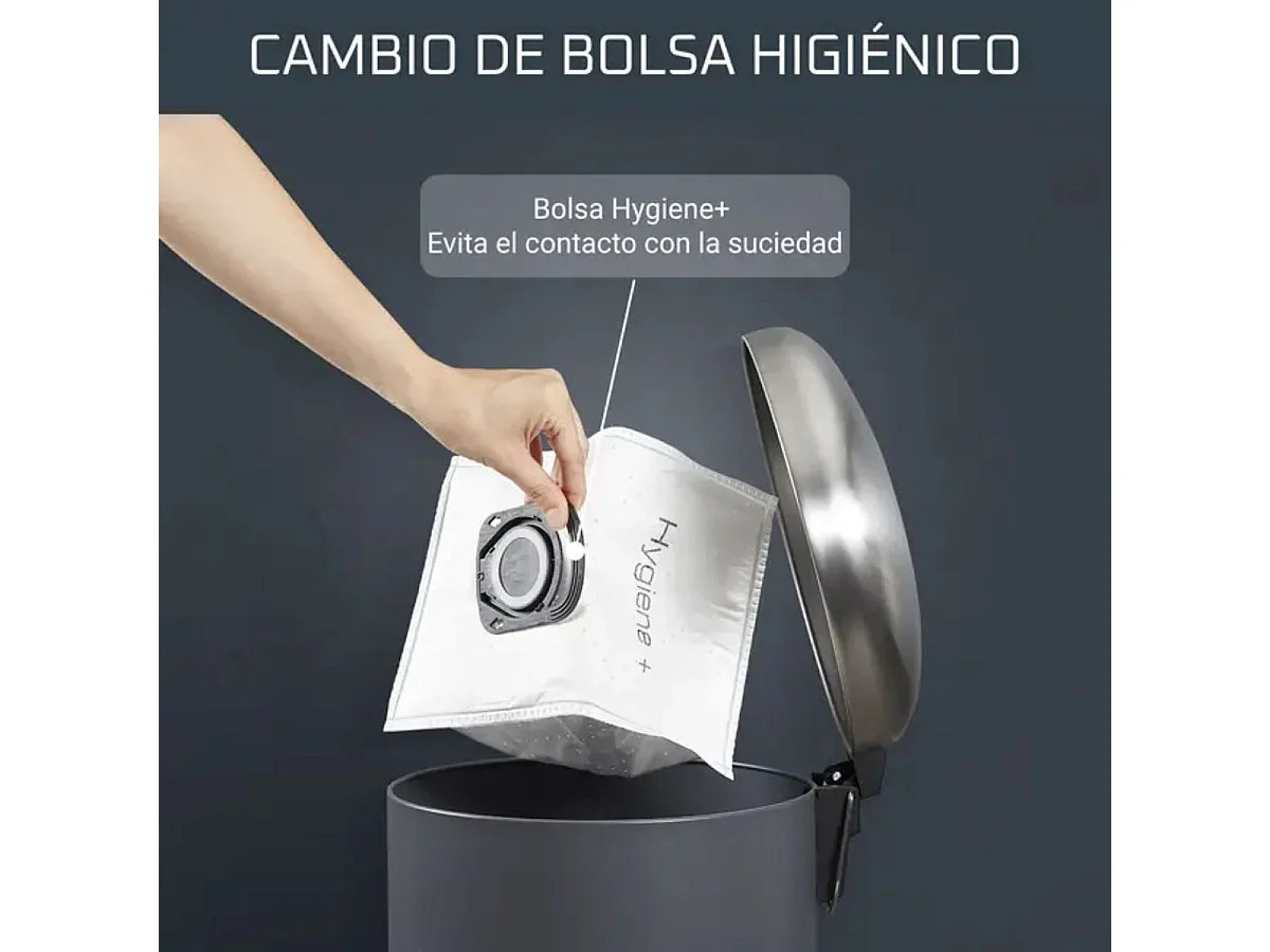 Aspirador con bolsa Rowenta Power XXL 900W 4,5L azul/gris