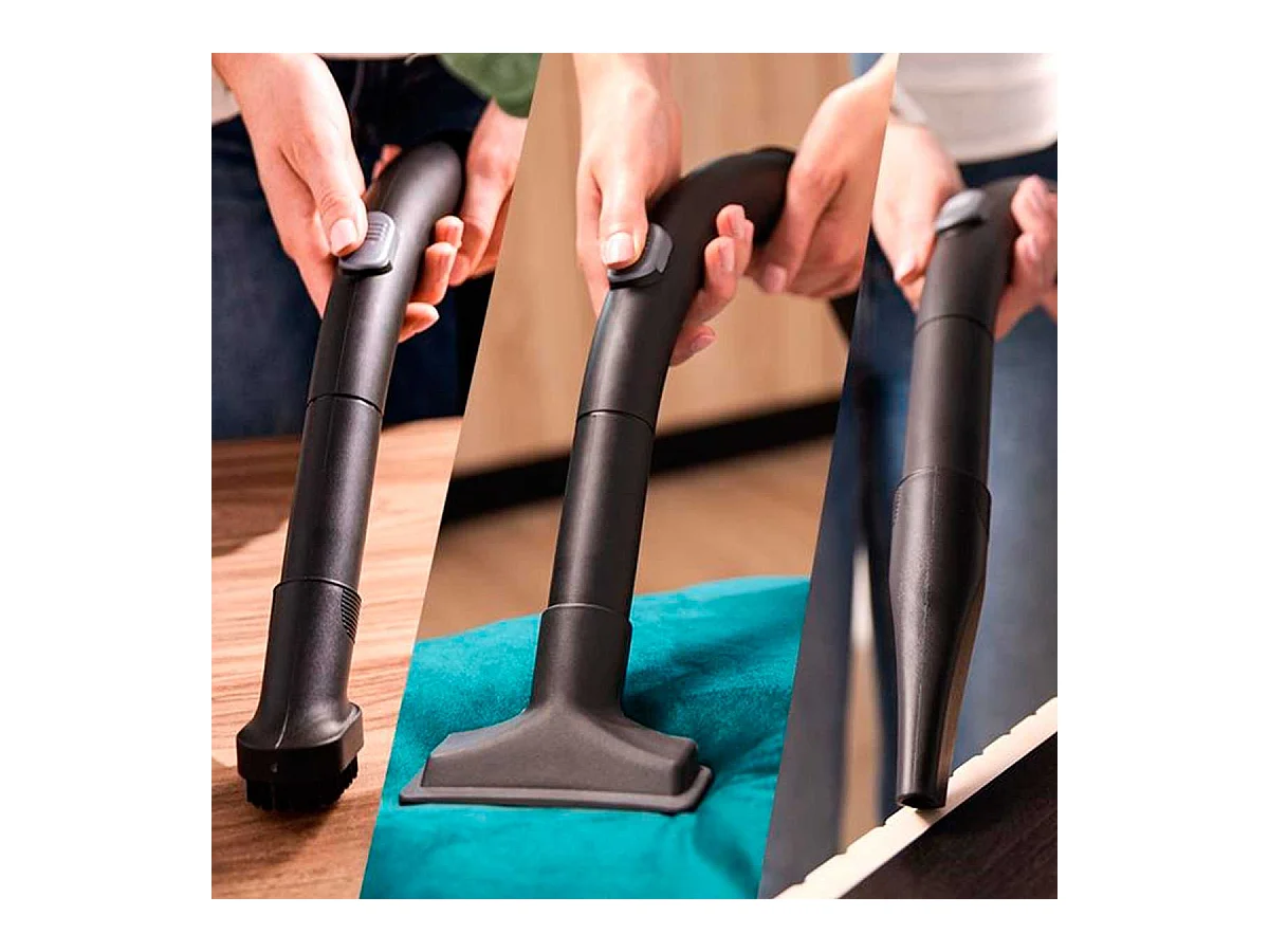 Aspirador de trineo Conga Rockstar Multicyclonic XL sin bolsa 800W 4L negro