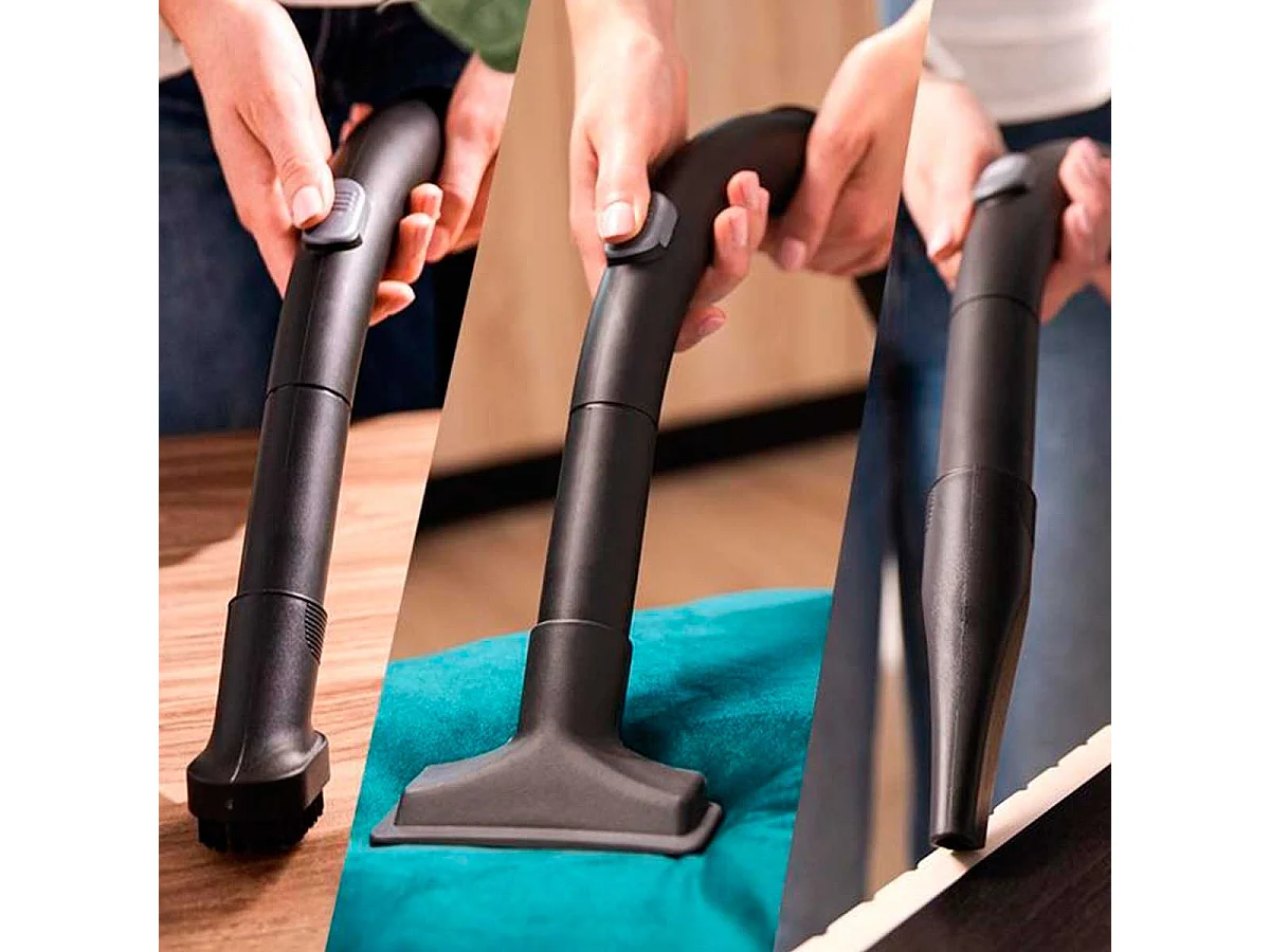 Aspirador de trineo Conga Rockstar Multicyclonic XL sin bolsa 800W 4L negro