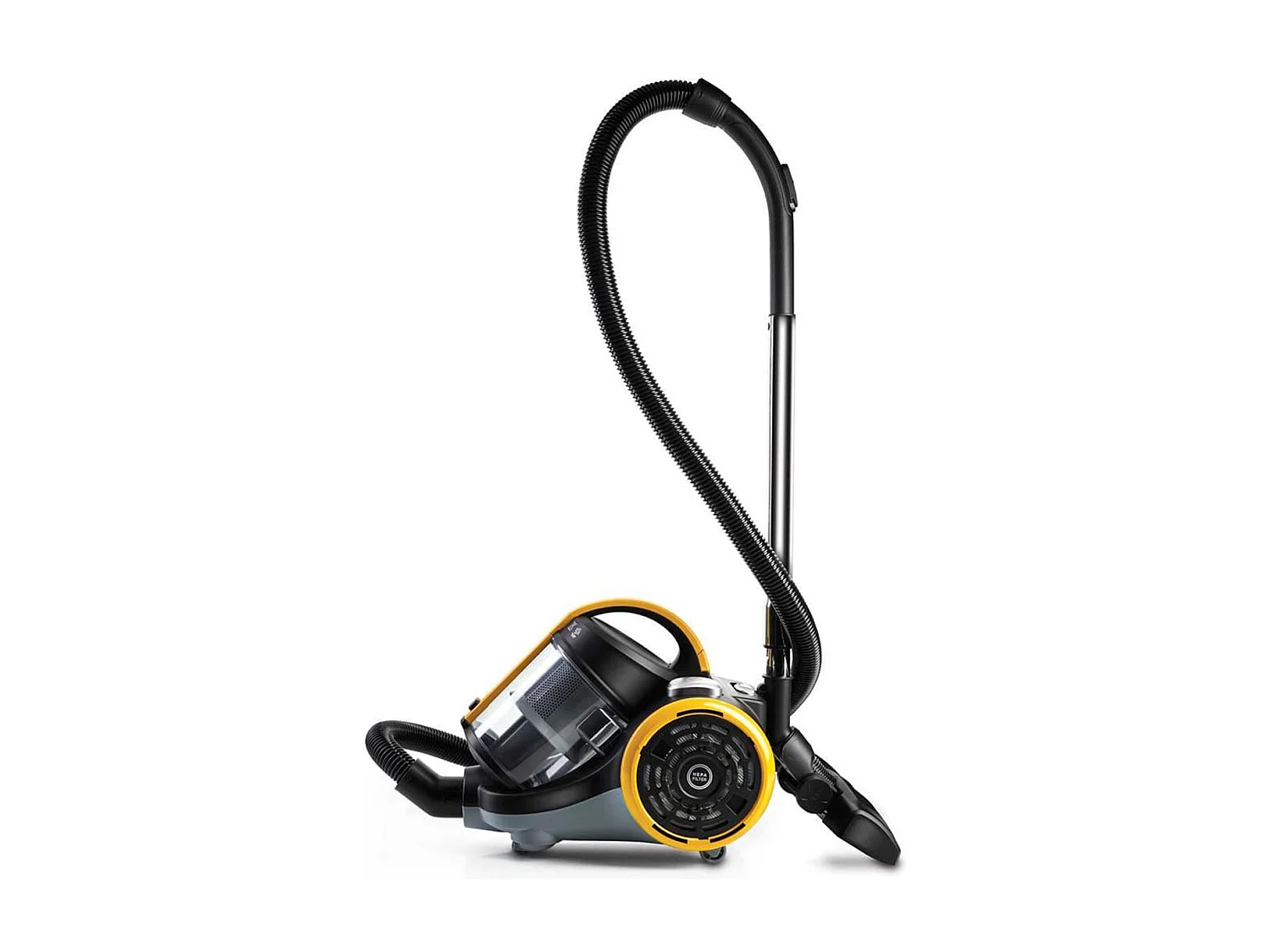 Aspirador de trineo Polti Forzaspira C115 Plus 800W 2L con accesorios negro