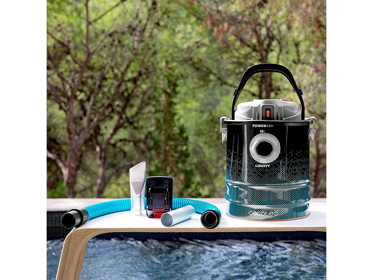 Aspirador de cenizas Cecotec Conga Ash 7000 Liberty 120W 15L negro