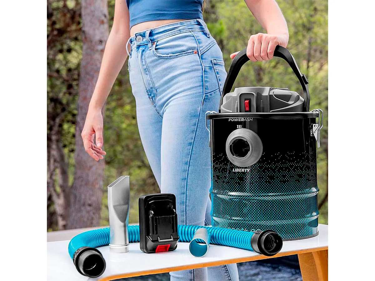 Aspirador de cenizas Cecotec Conga Ash 7000 Liberty 120W 15L negro