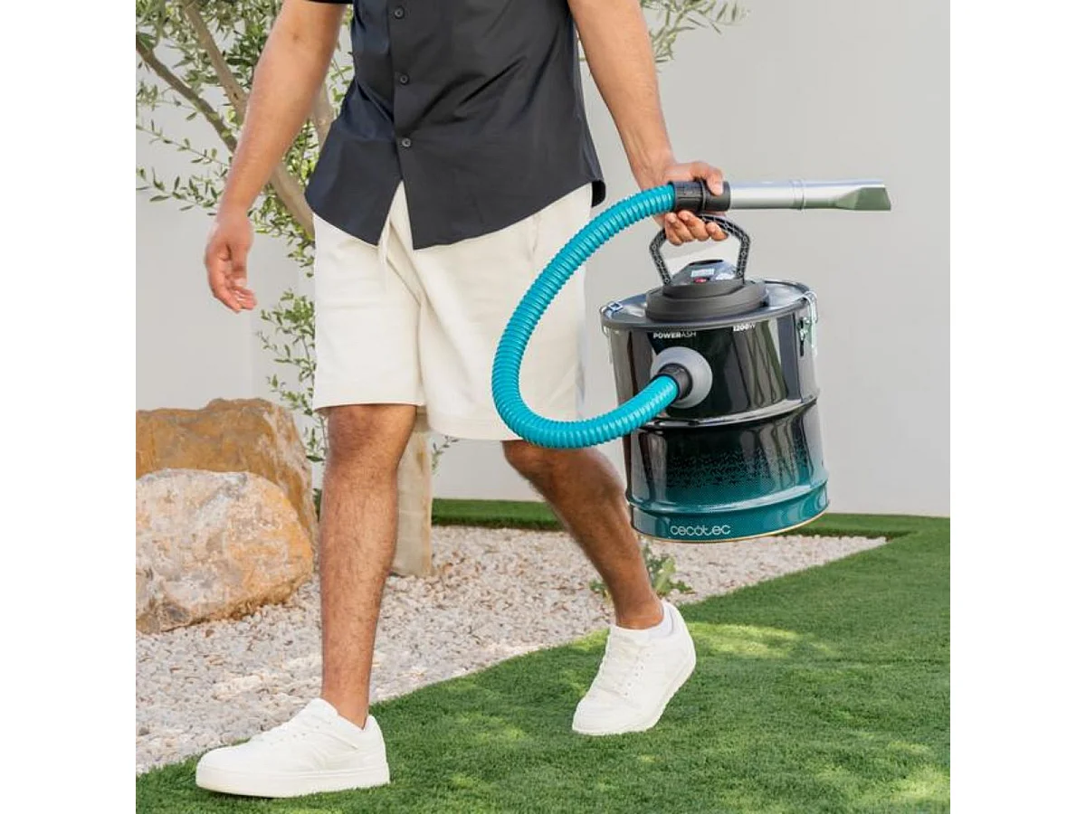 Aspirador de cenizas Cecotec Conga Ash 4000 Home 1200W 20L 18kPa acero inox