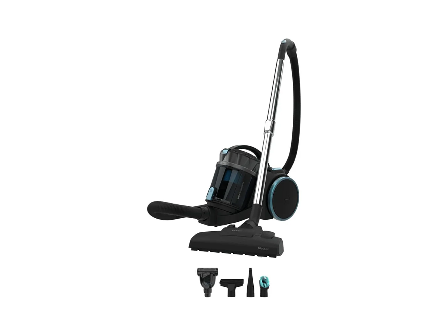 Aspirador de trineo Cecotec Conga Rockstar Multicyclonic XXL Animal Plus 800W 4L negro