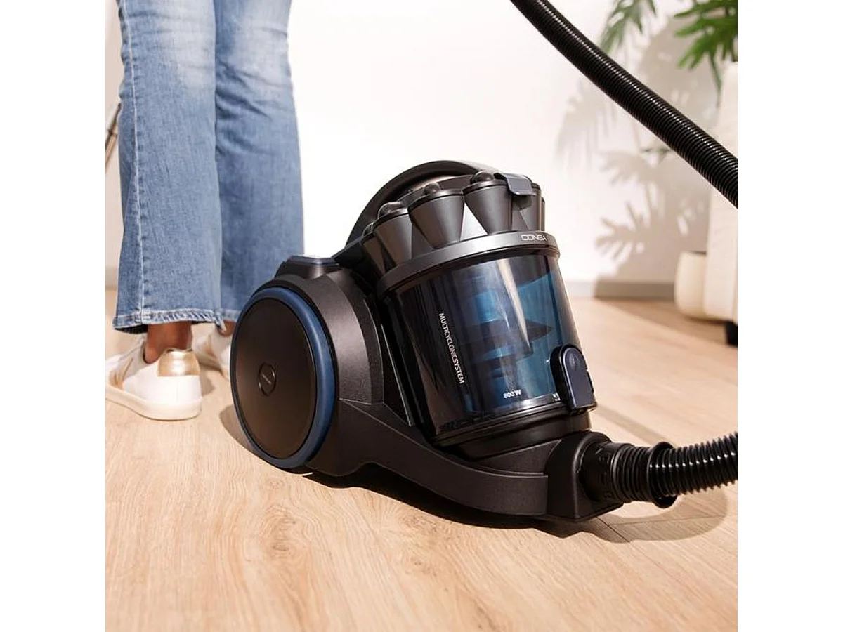 Aspirador de trineo Cecotec Conga Rockstar Multicyclonic XXL Animal Plus 800W 4L negro