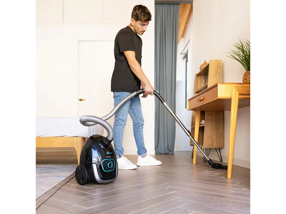 Aspirador de trineo Cecotec Conga Rockstar Powerbag 850W ultra ligero negro