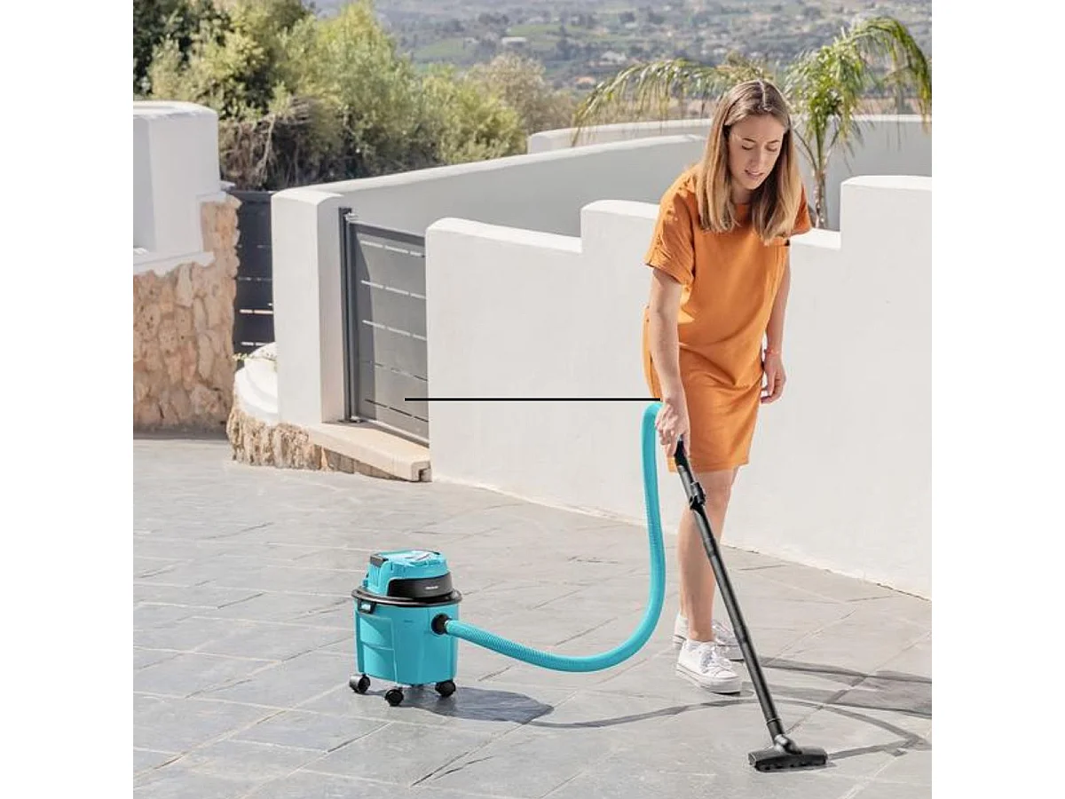 Aspirador de trineo Cecotec Conga Wet&Dry Compact Garden 1000W 10L negro/azul