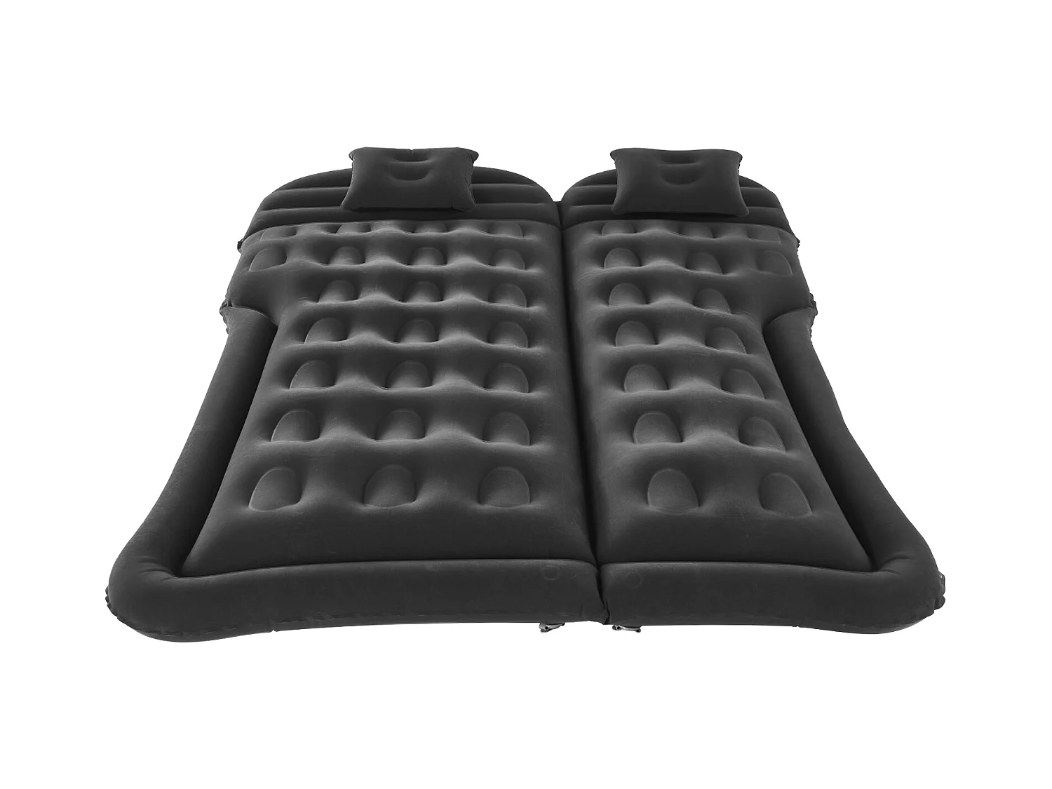 Matelas Gonflable, SucceBuy Matelas Gonflable Voiture Lit de Couchage Floqué avec Pompe à Air Noir