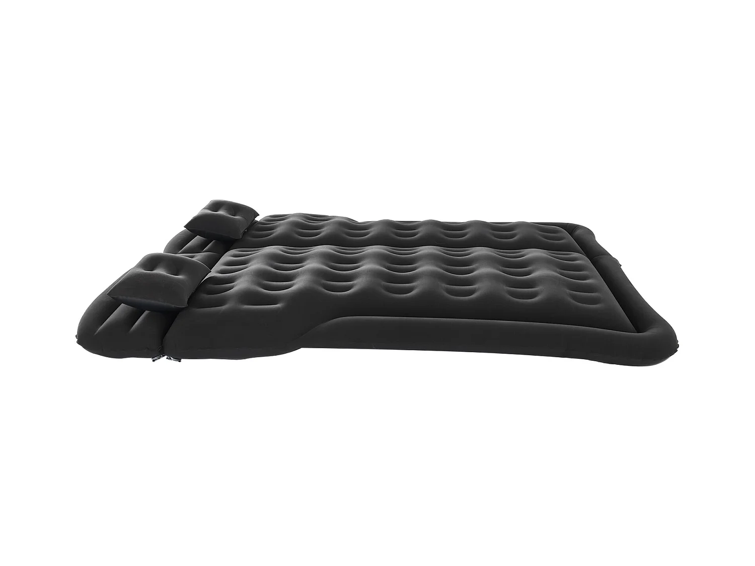 Matelas Gonflable, SucceBuy Matelas Gonflable Voiture Lit de Couchage Floqué avec Pompe à Air Noir