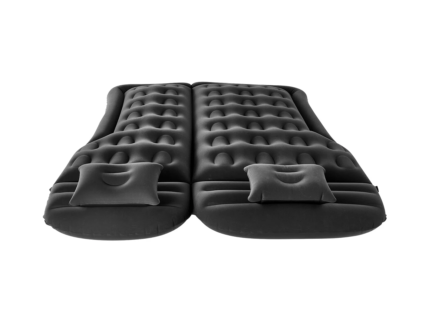 Matelas Gonflable, SucceBuy Matelas Gonflable Voiture Lit de Couchage Floqué avec Pompe à Air Noir