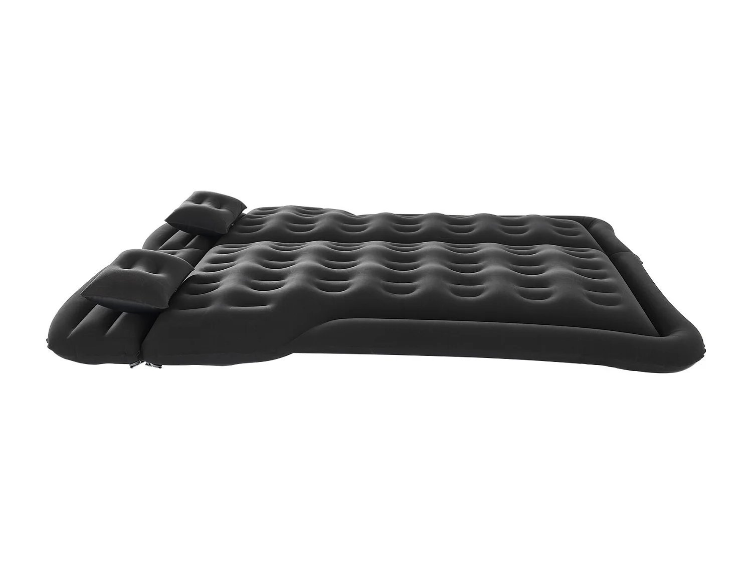 Matelas Gonflable, SucceBuy Matelas Gonflable Voiture Lit de Couchage Floqué avec Pompe à Air Noir