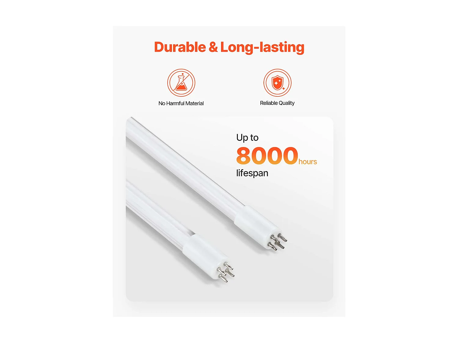 Purificatore d'Acqua UV SucceBuy, 22,7 L/min Per Acqua Potabile Pulita