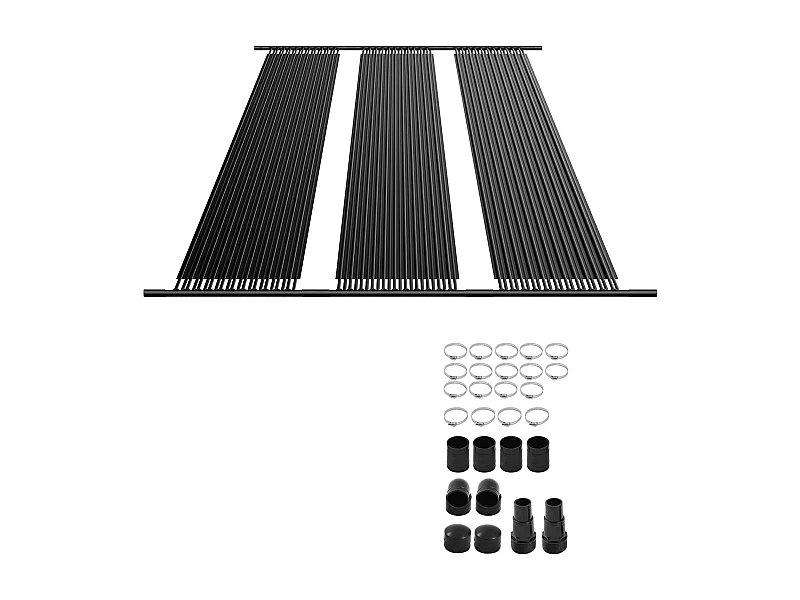 Zonneverwarming SucceBuy, Voor Bovengrondse en Ingegraven Zwembaden, 1235x7340 mm