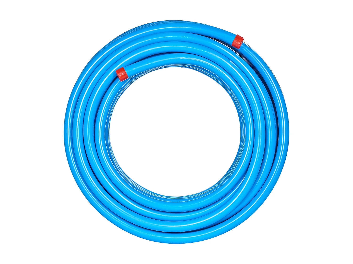 Kit de Conduite SucceBuy de Compresseur d'Air 7.62/10.16cm x 3048cm HDPE/Aluminium, Bleu