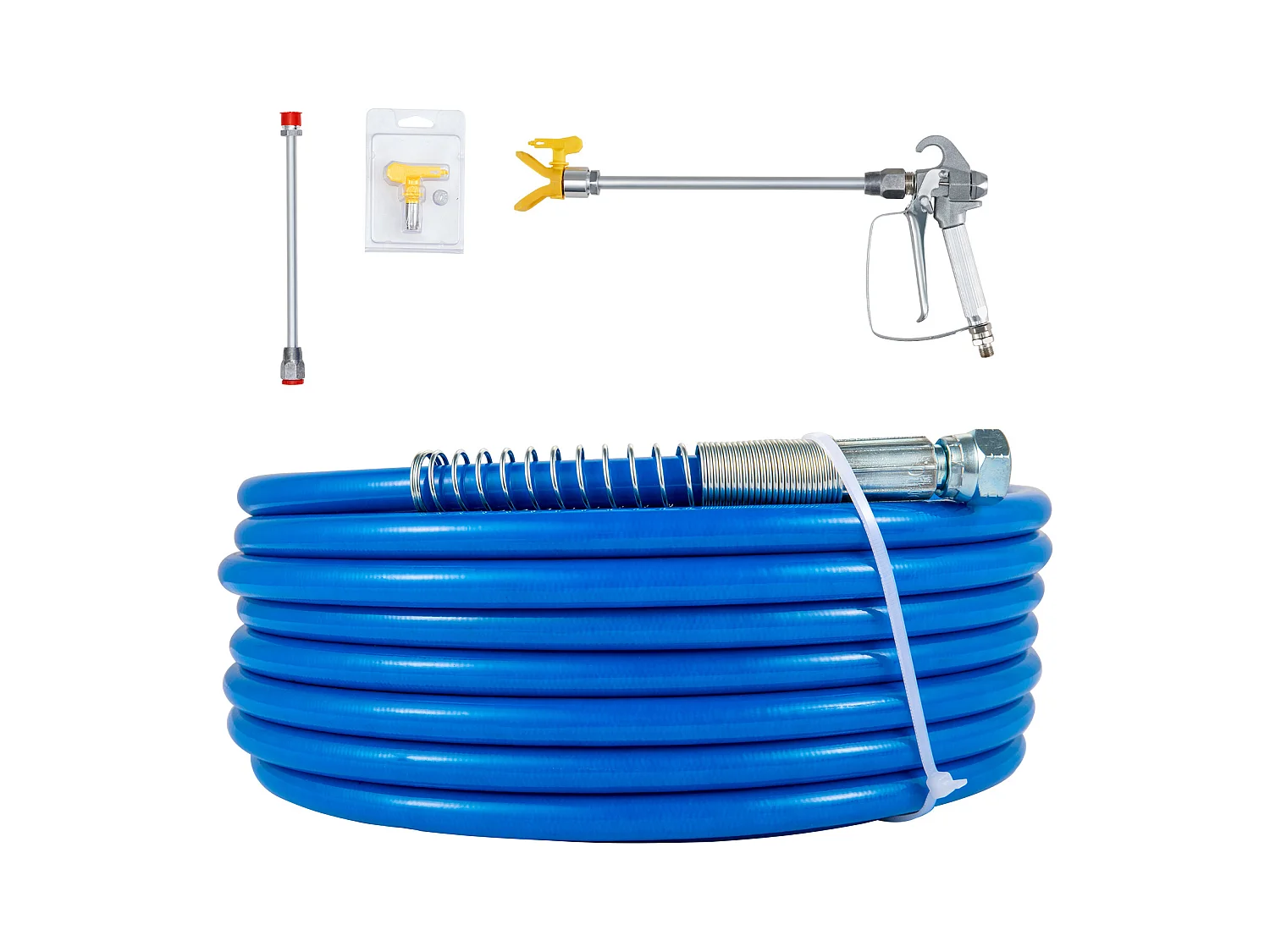 Kit Tubo di Spruzzatura SucceBuy di Vernice Senz'Aria 1524cm 2.54/10.16cm 3600psi con 517 Puntale