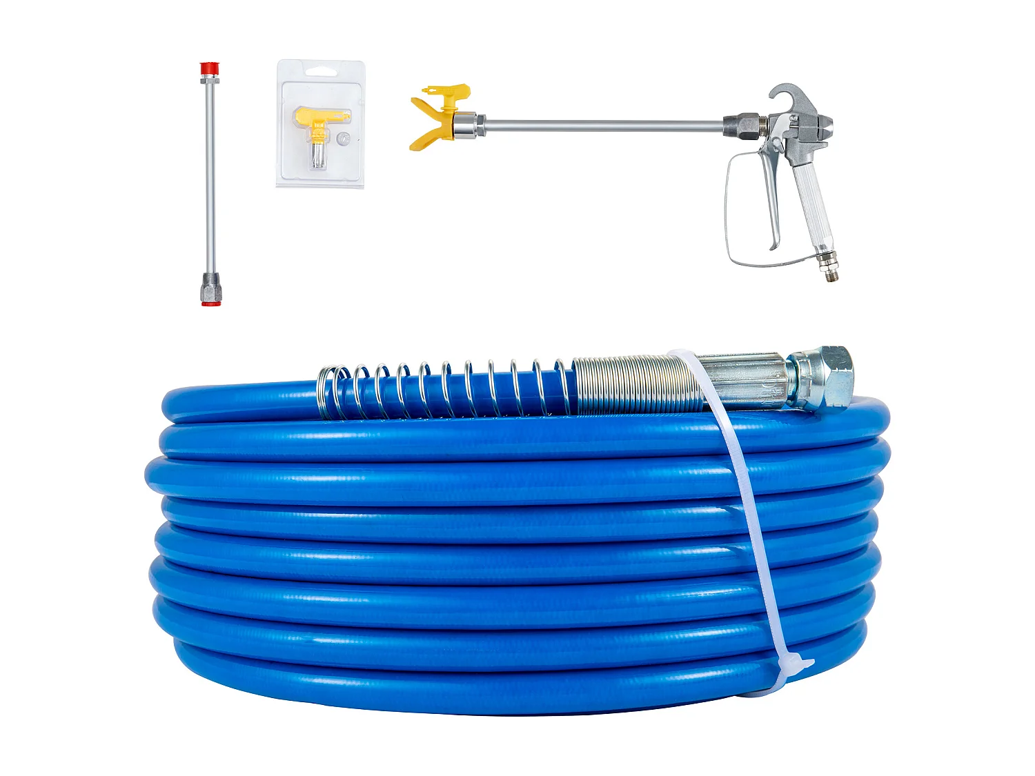 Kit Tuyau de Pulvérisation SucceBuy de Peinture sans Air 1524cm 2.54/10.16cm 3600psi avec 517 Tip