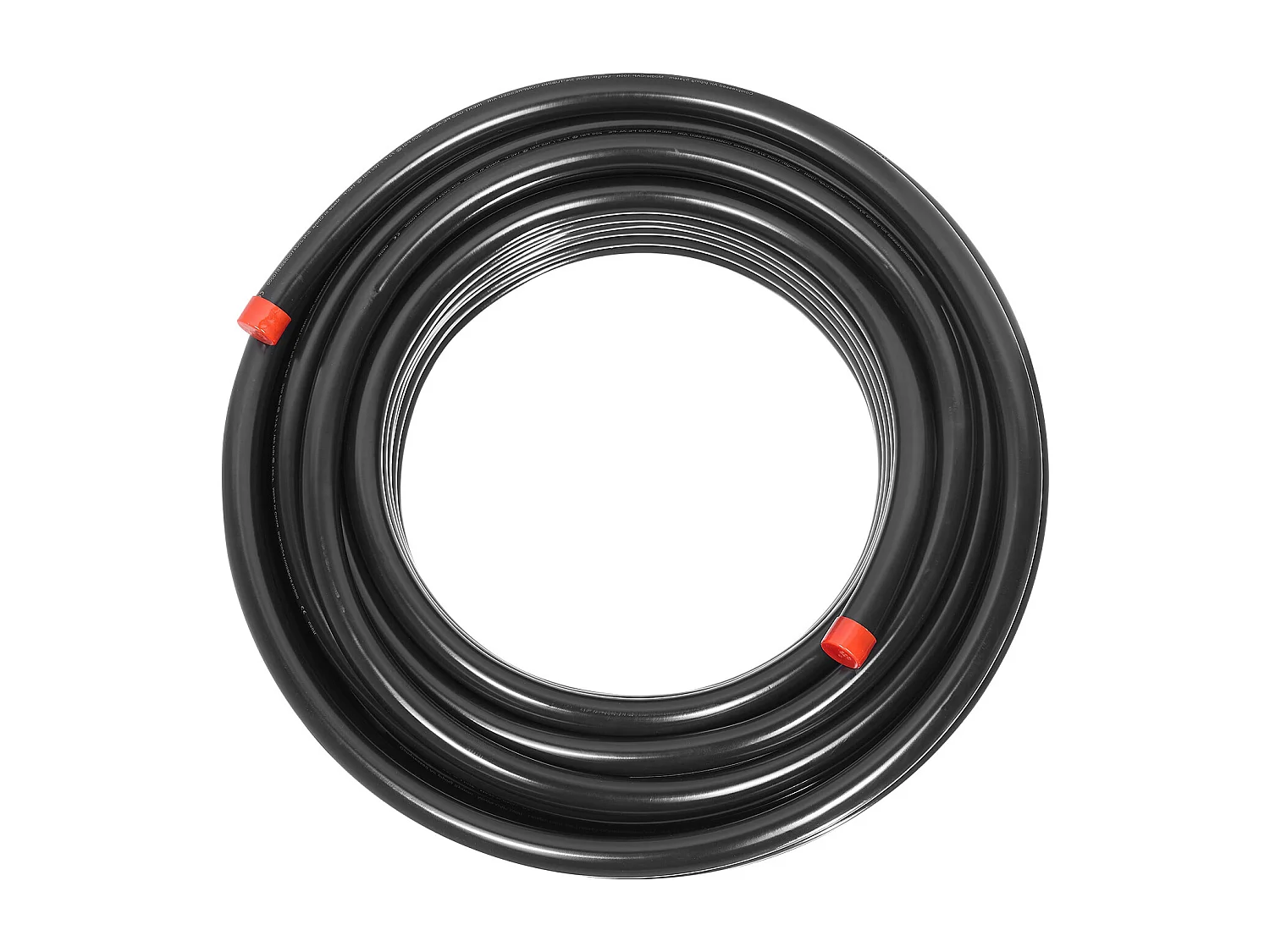 Kit de Línea SucceBuy de Compresor de Aire, Sistema de Tubería de Aire Comprimido en PEHD-Aluminio 100 Pies x 3/4 pulgadas, Impermeable, Negro