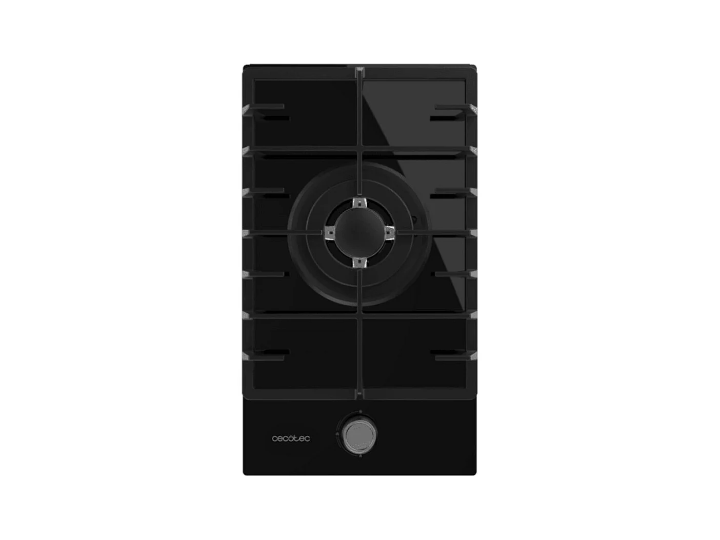 Placa de gas Cecotec Bolero Squad G 1200F 3500W 1 fuego WOK negro 29 cm