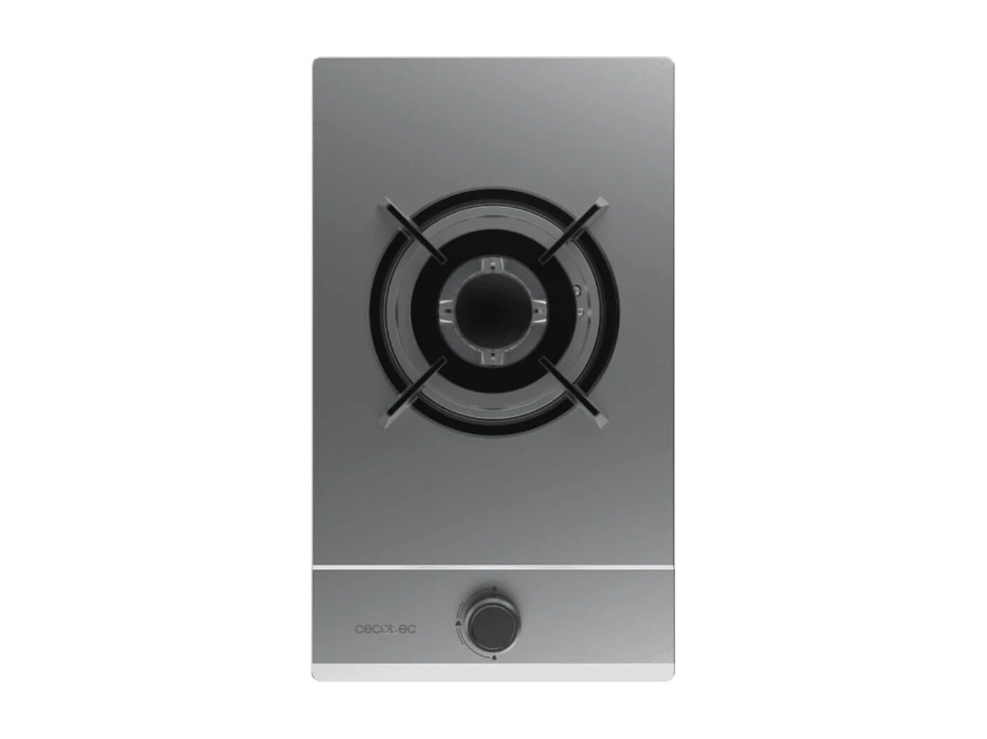 Placa de gas Cecotec Bolero Squad G 1200S 3500W 1 fuego inox 29 cm