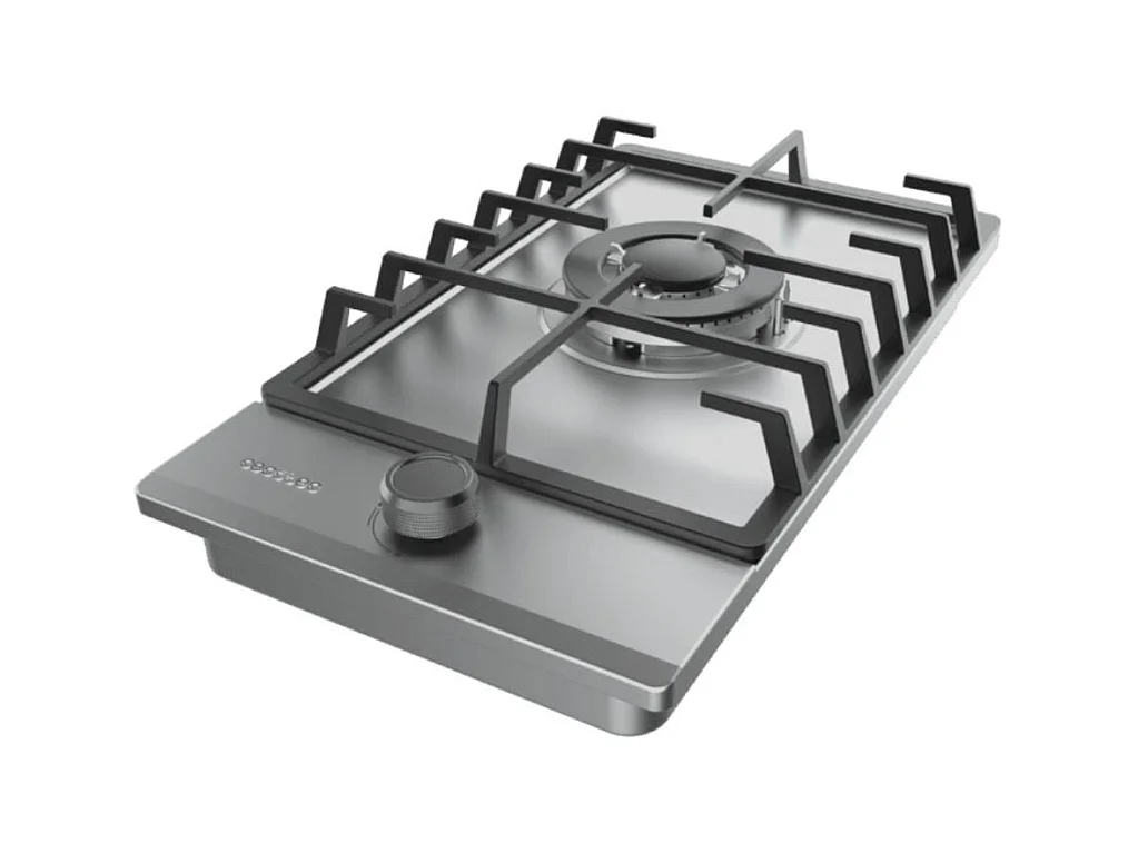 Placa de gas Cecotec Bolero Squad G 1200F 3500W 1 fuego WOK inox 29 cm