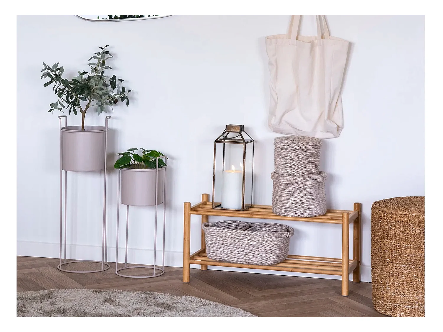 Meuble à chaussures MANAUS en bambou