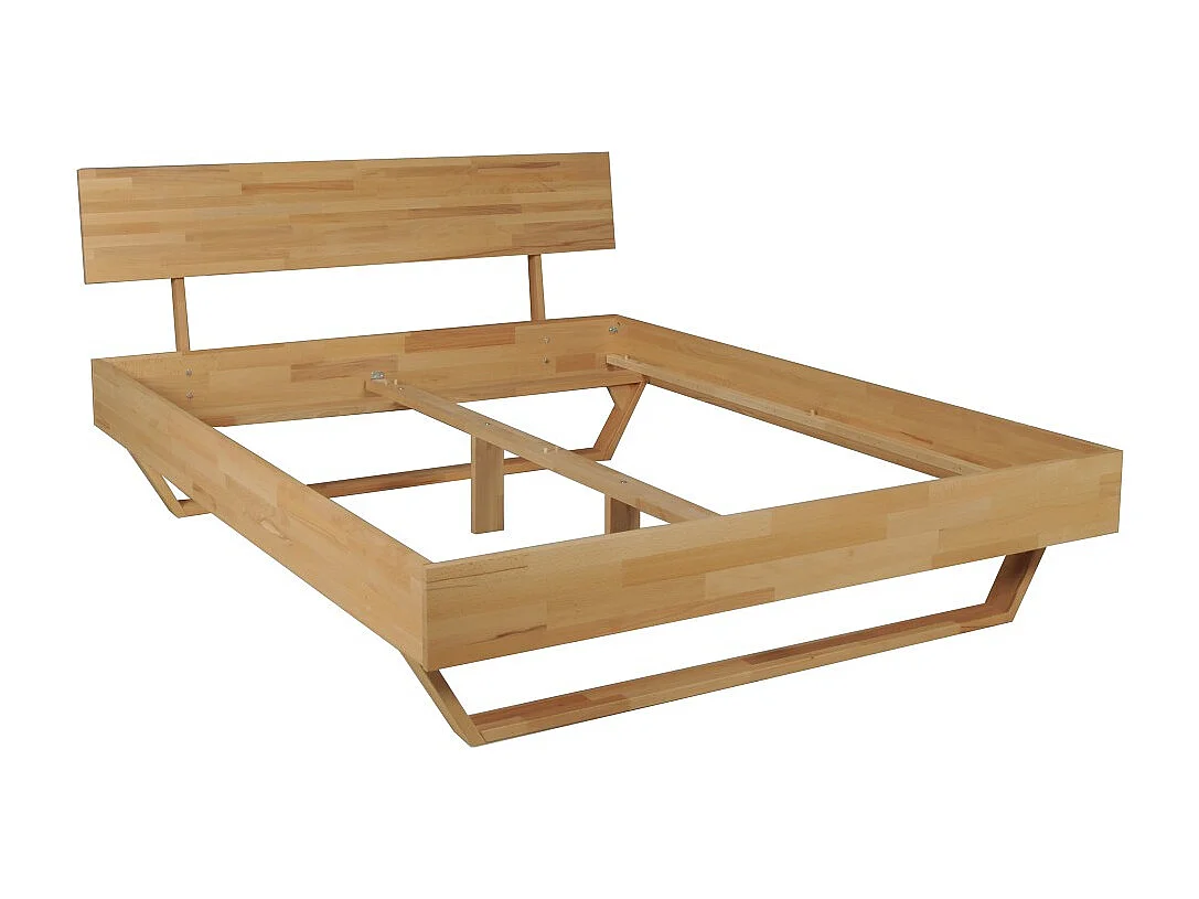 Lit 160x200 cm TAO / Hêtre massif huilé