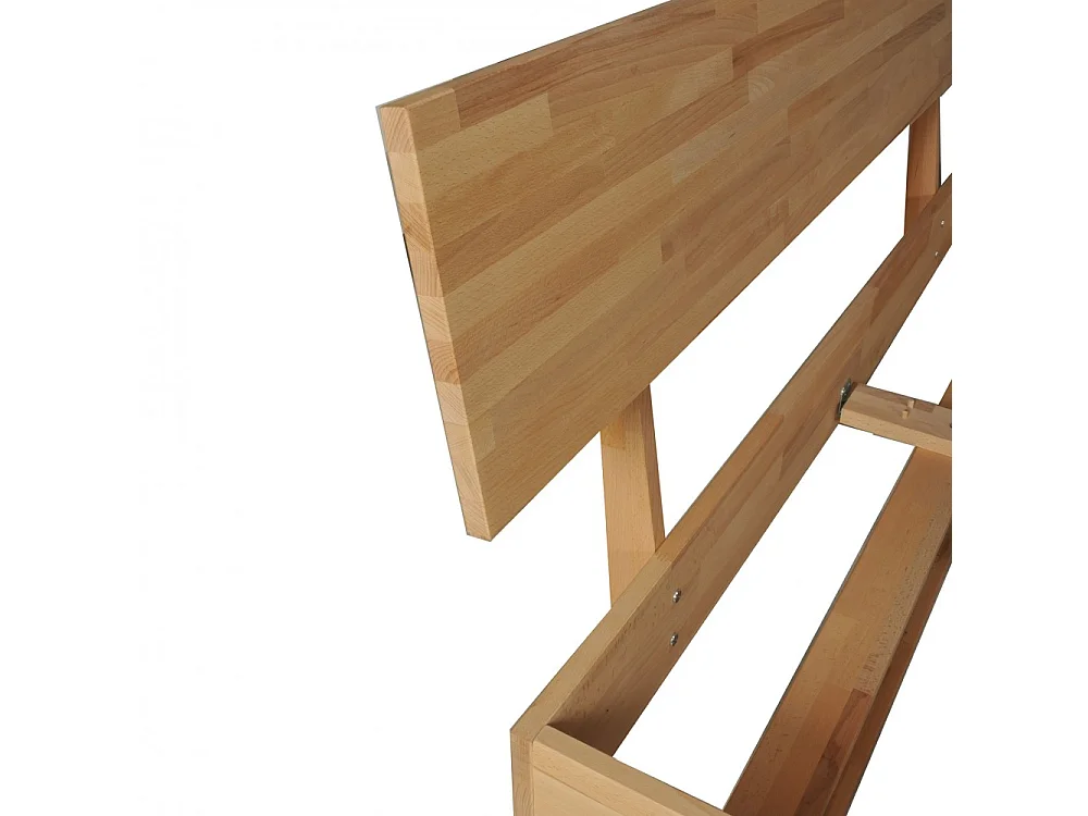 Lit 160x200 cm TAO / Hêtre massif huilé