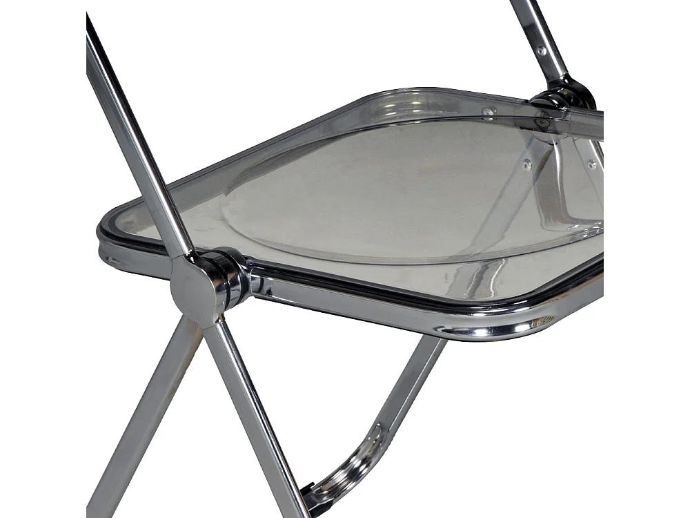 Chaise pliante de salle à manger EVA / Gris clair