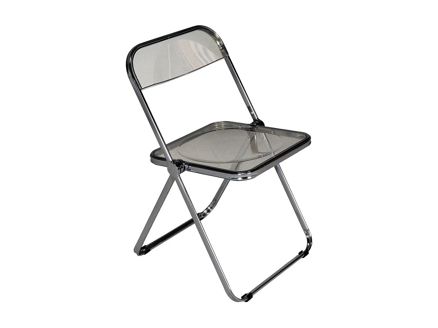 Chaise pliante de salle à manger EVA / Gris clair