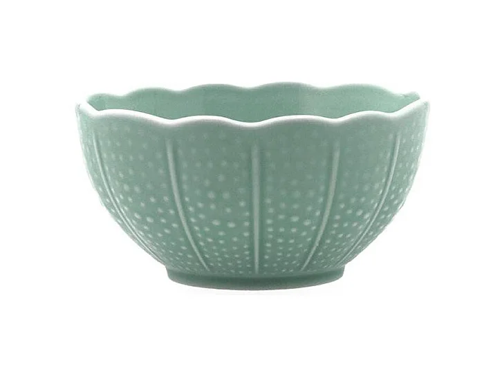 Pack de 6 cuencos Aura Stela Bidasoa porcelana verde Ø12x5 cm