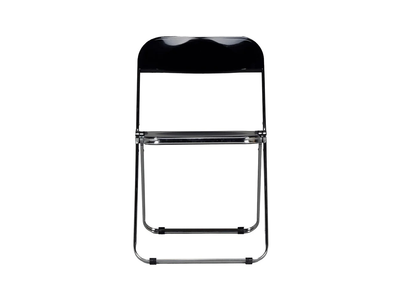 Lot de 4 chaises pliantes de salle à manger EVA / Noir