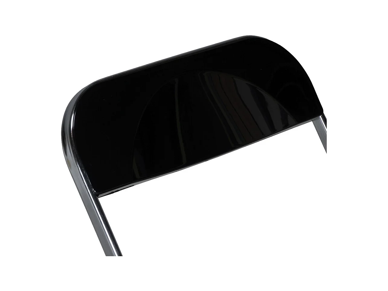 Lot de 4 chaises pliantes de salle à manger EVA / Noir