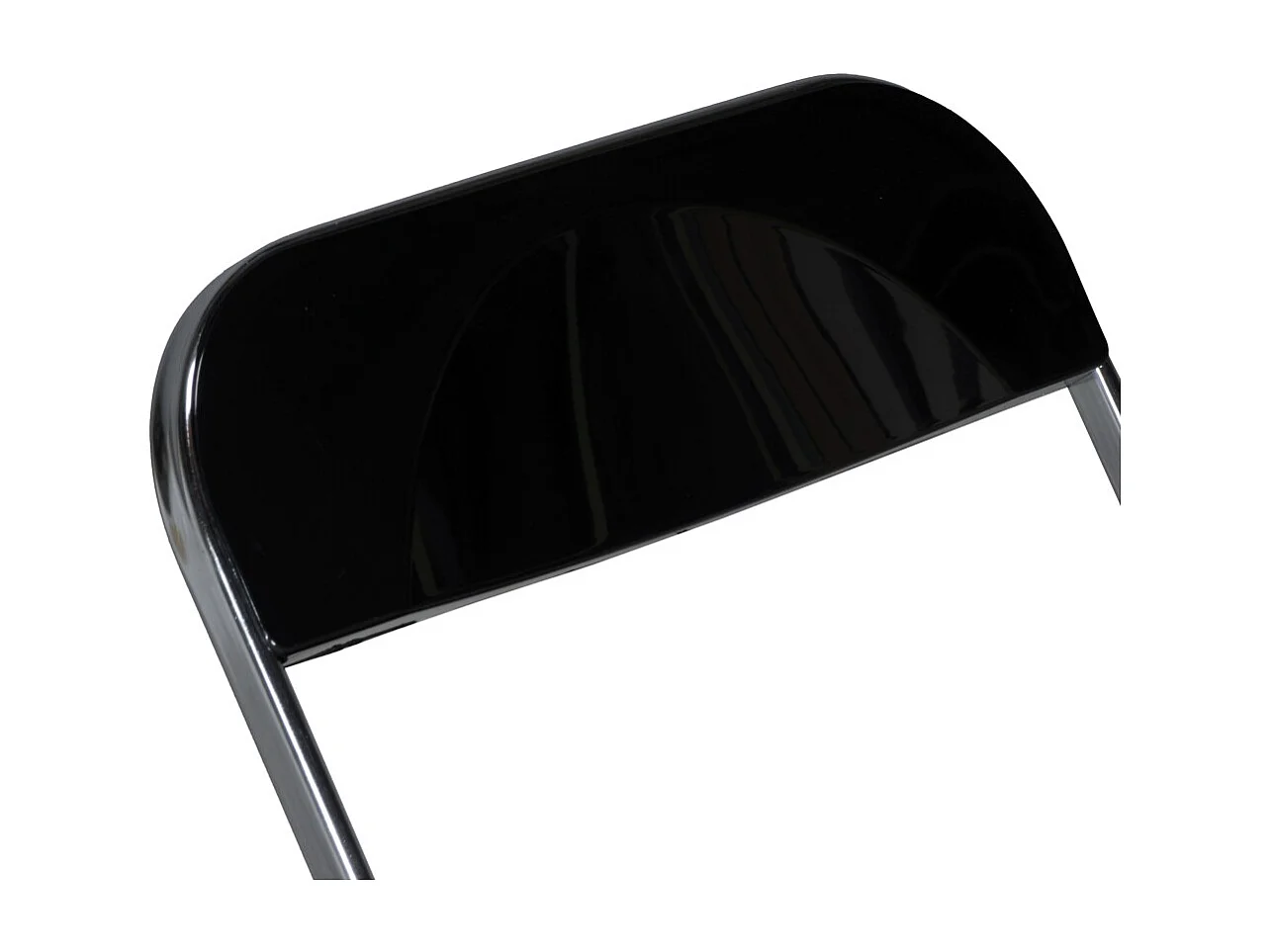 Lot de 4 chaises pliantes de salle à manger EVA / Noir