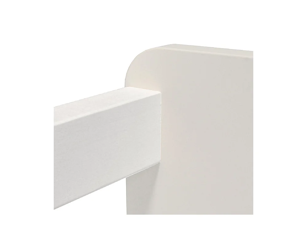 LIT 90x190 PILOU avec sommier / Blanc