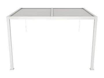 Anlehnende Pergola