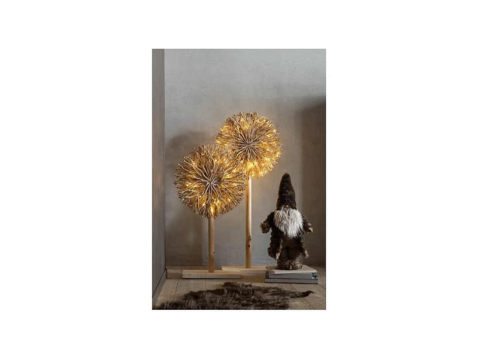 Duende de tela marrón 35*22*88 cm