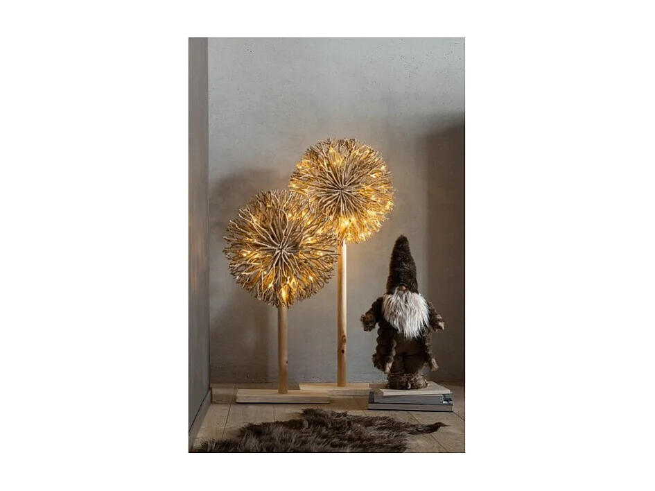 Statue Déco Lutin "Forêt" 88cm Marron