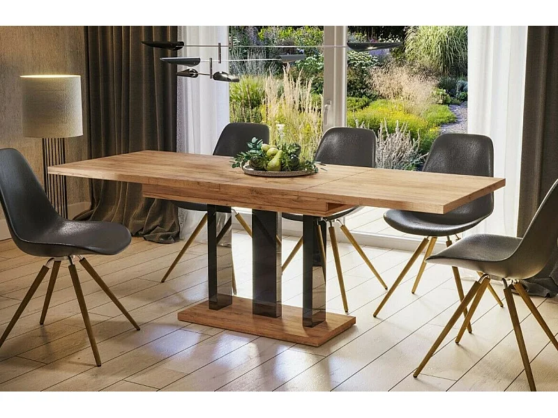 Stół rozkładany APPIA 130(210)x80 dąb złoty craft