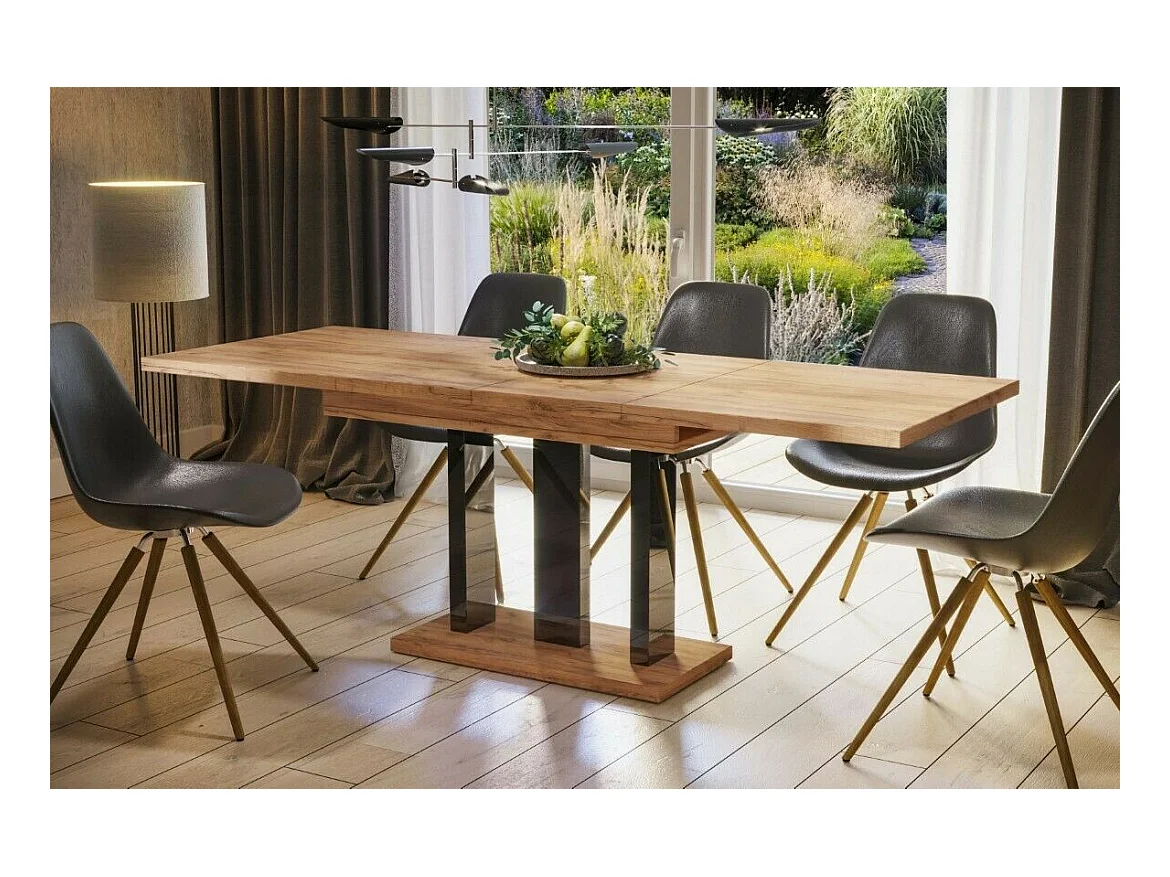 Stół rozkładany APPIA 130(210)x80 dąb złoty craft