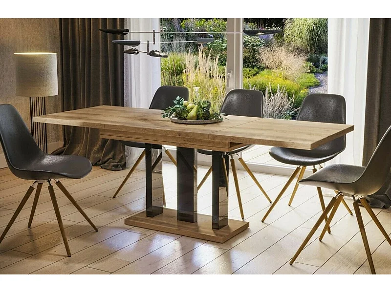 Stół rozkładany APPIA 130(210)x80 dąb wotan