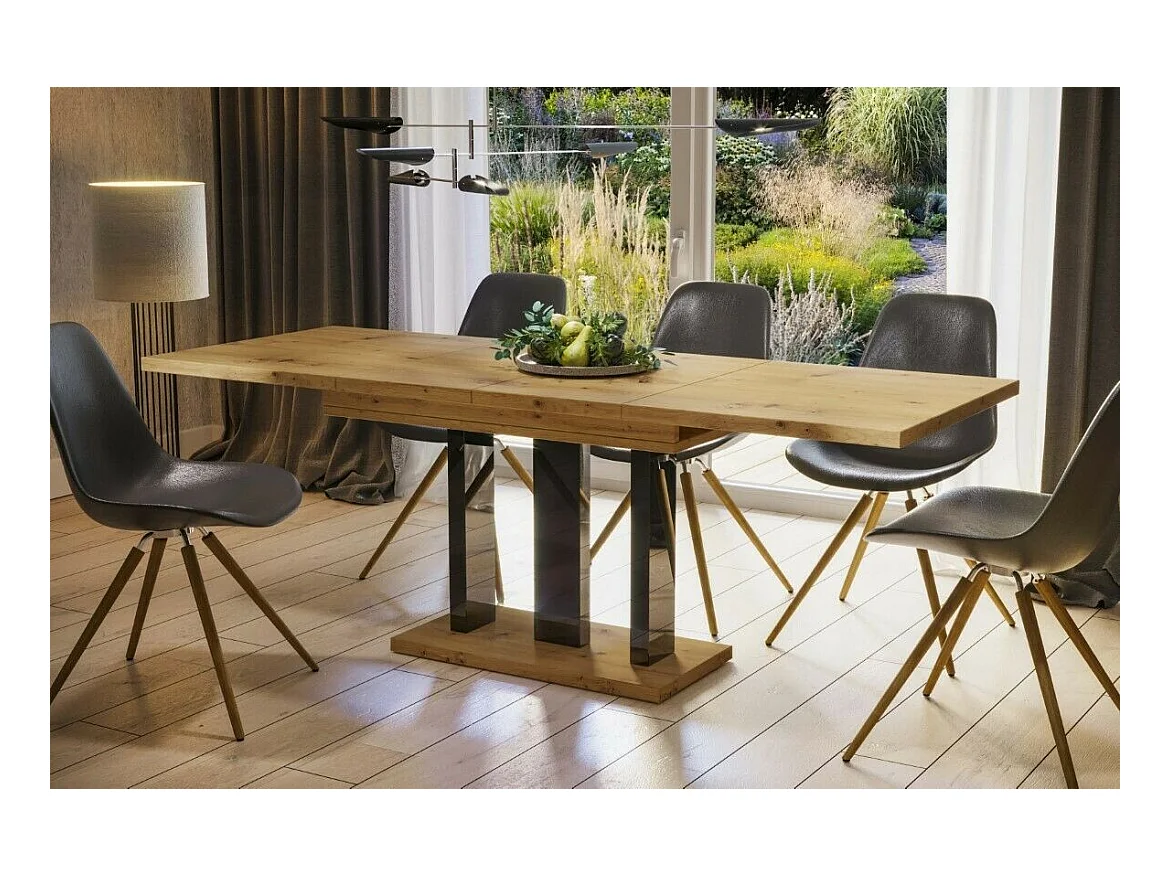 Stół rozkładany APPIA 130(210)x80 dąb artisan