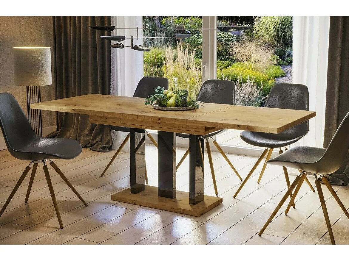 Stół rozkładany APPIA 130(210)x80 dąb artisan