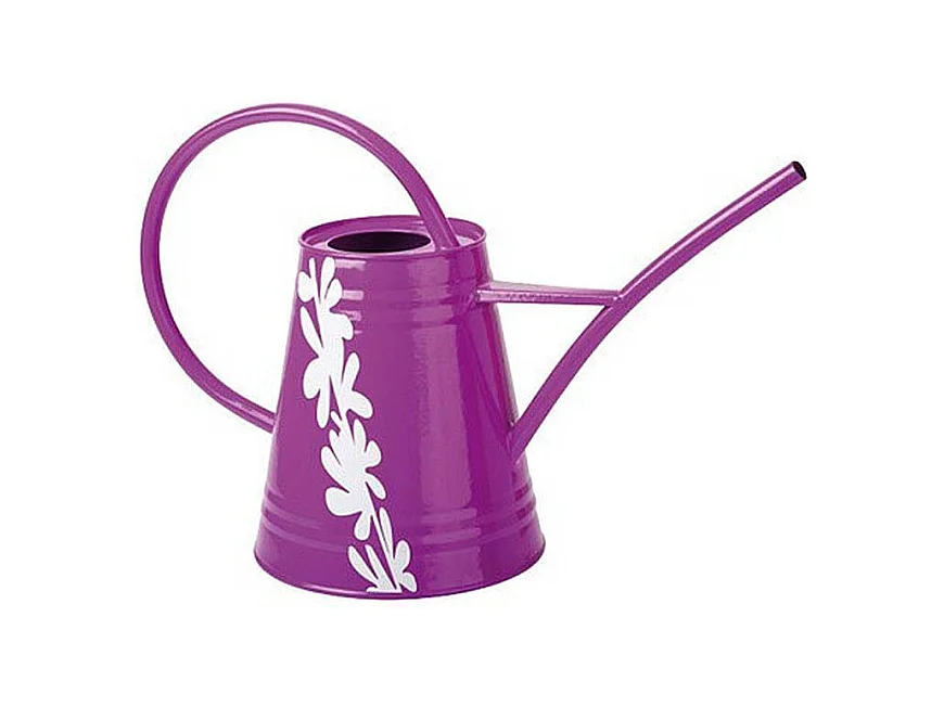 Arrosoir acier mauve 2,3L