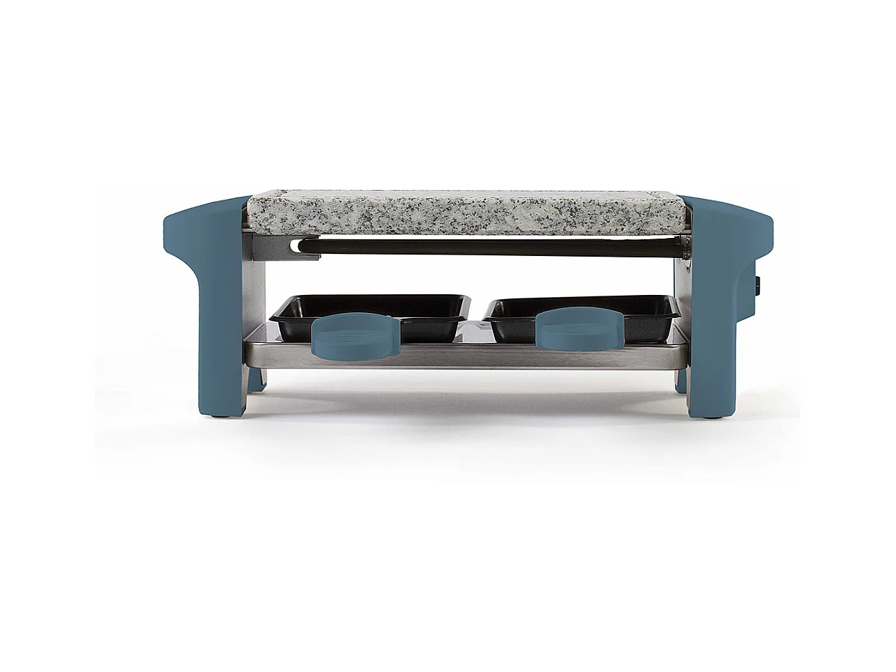 Livoo Appareil à raclette 2 personnes 350w bleu - doc156bs