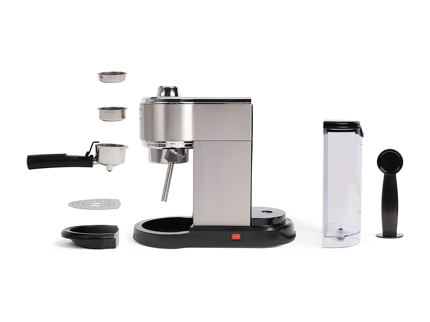 Livoo Machine à expresso 15 bars gris - dod186