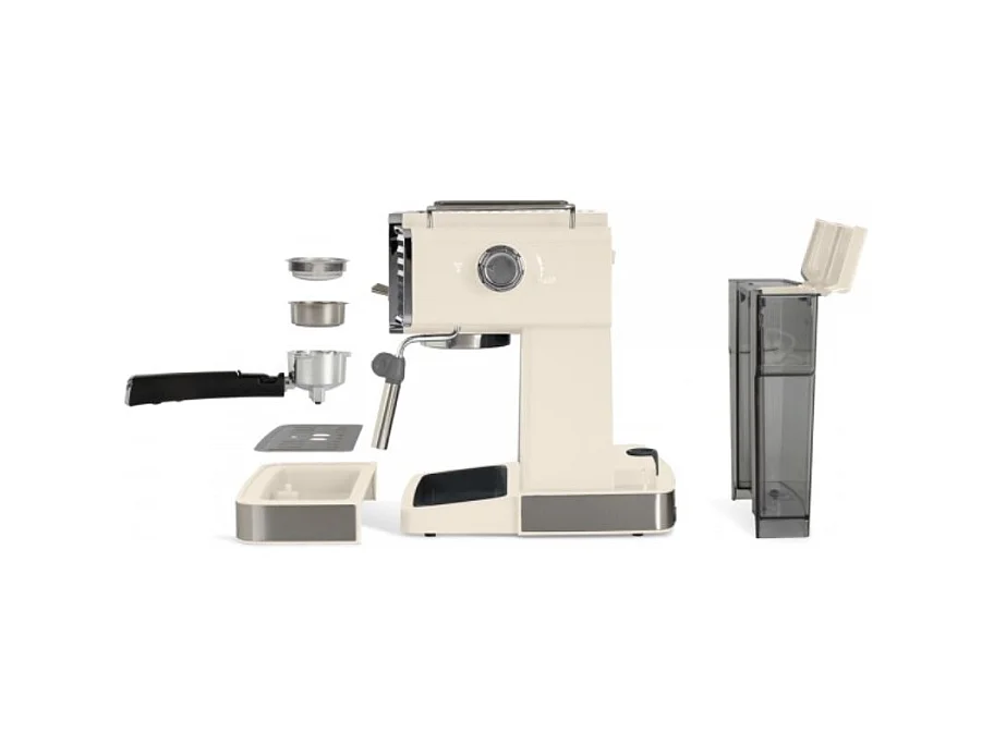 Livoo Machine à expresso 15bars crème - DOD174C