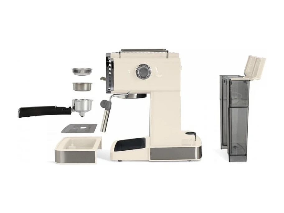 Livoo Machine à expresso 15bars crème - DOD174C