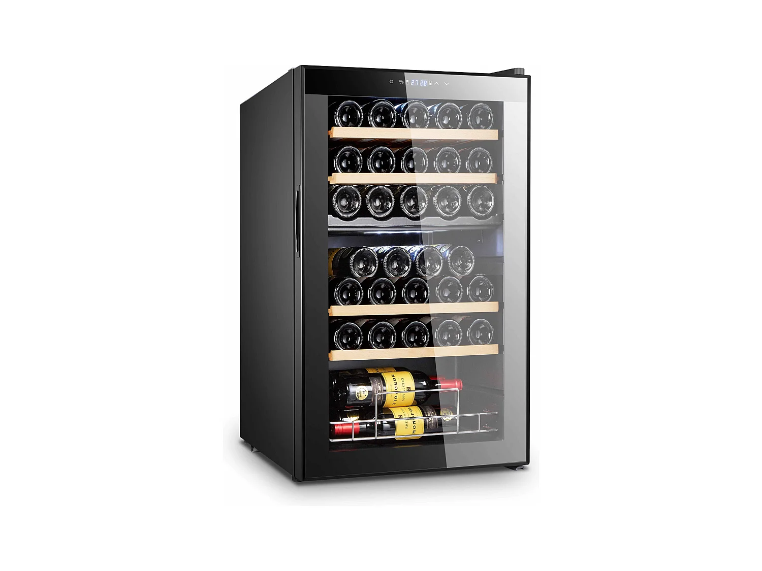 Livoo Cave à vin 33 bouteilles double zone - gs146