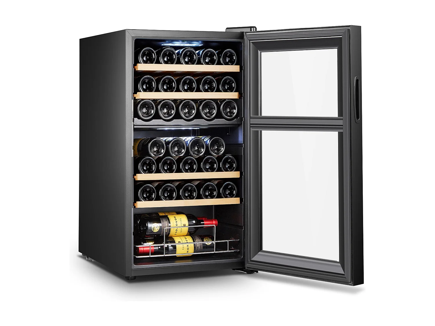 Livoo Cave à vin 33 bouteilles double zone - gs146
