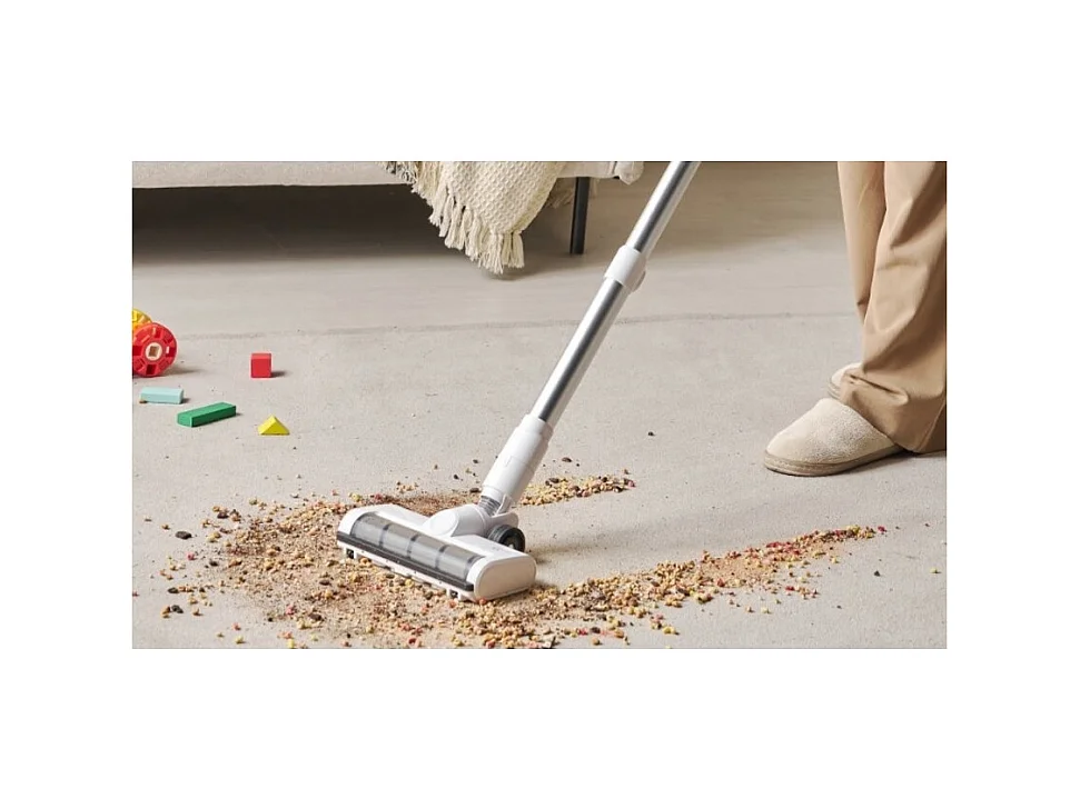 E.ziclean Aspirateur balai rechargeable 28.8v blanc - CYCLOMAXR22